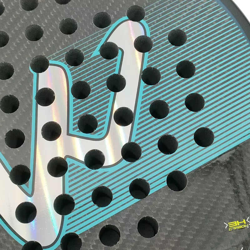 3K Carbon Fiber Padel Racket Paddle Racket EVA Elastic Memory Foam Beach Tennis Racket Carbon Fiber Padel Racket 2024 the New