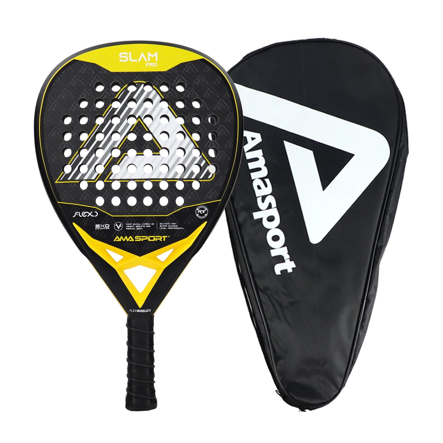 3D Texture for Enhanced Control Padel Racket