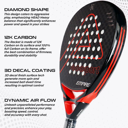 Water Drop Professional Padel Racket 