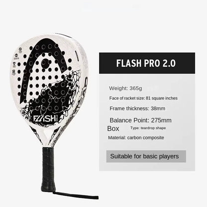 2025 High Quality  Padel Flash Racket Padel Tenis Raquete Padel Racquet Sports