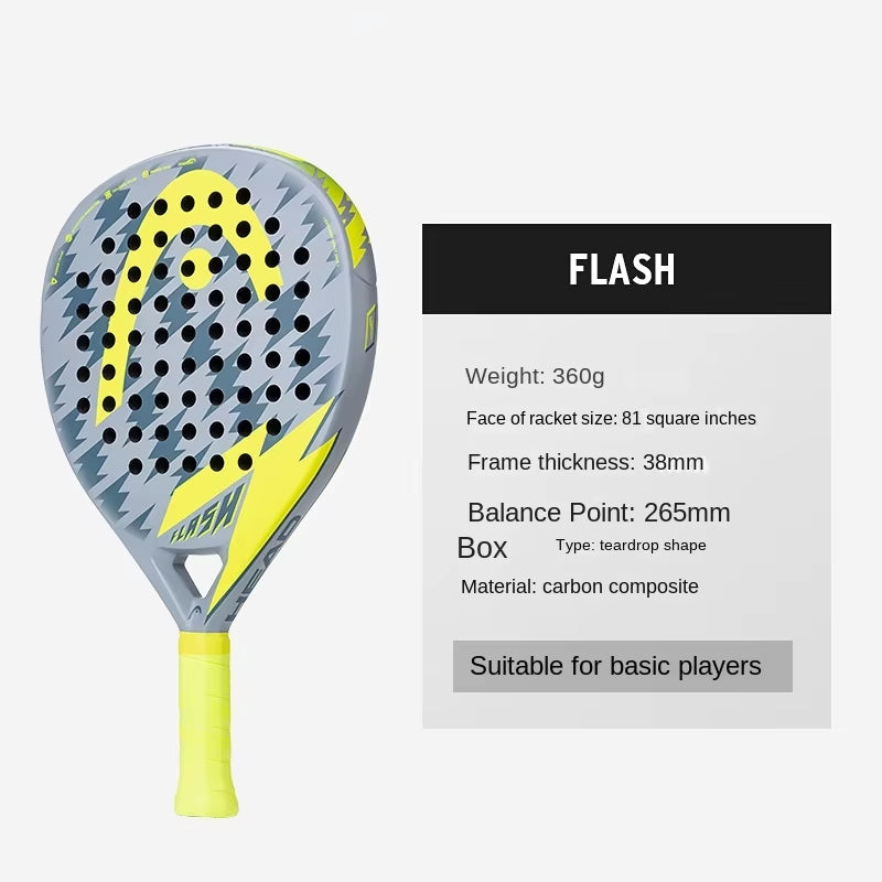 High Quality  Padel Flash Racket Padel Tenis Raquete