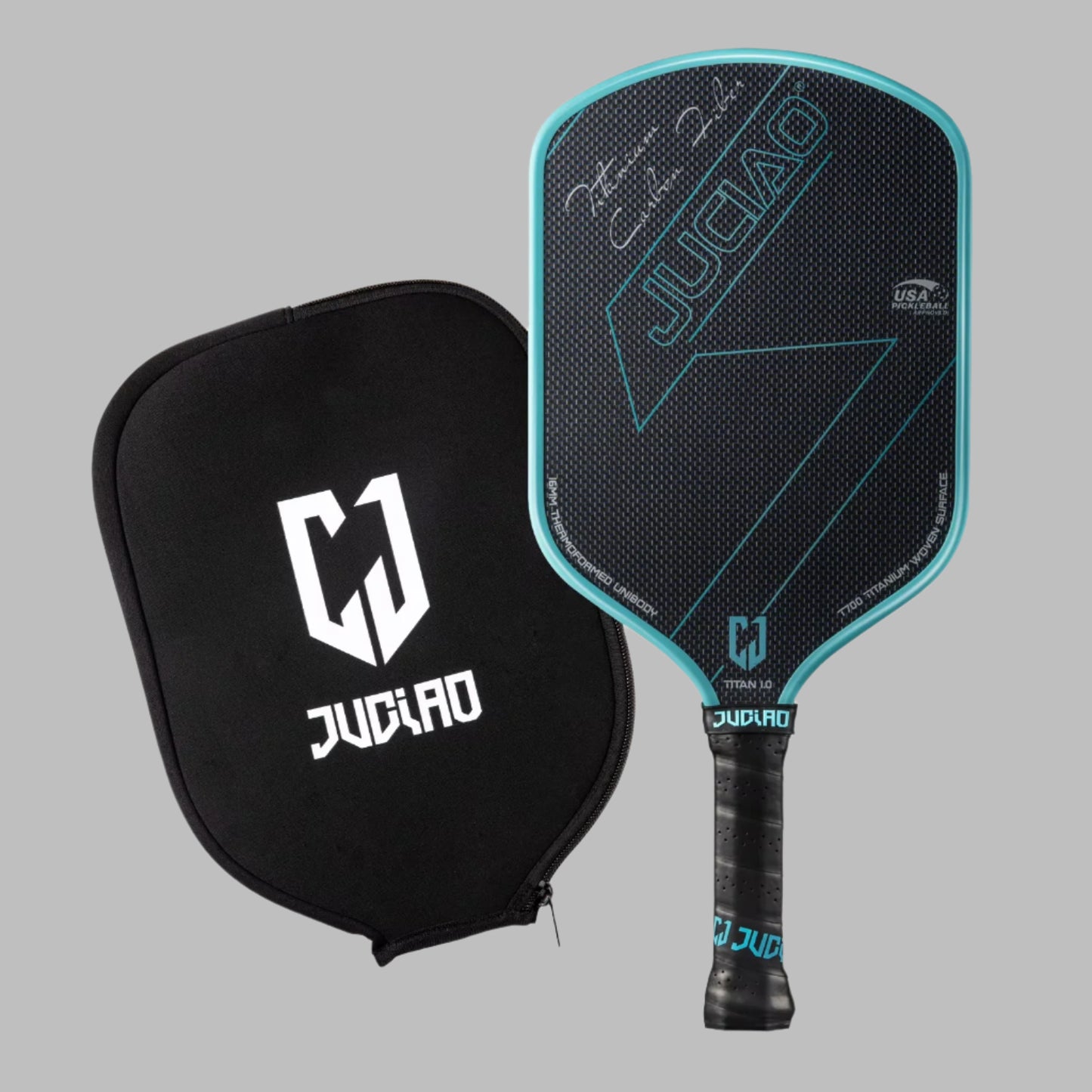 Titanium Woven Surface Pickleball Paddle 