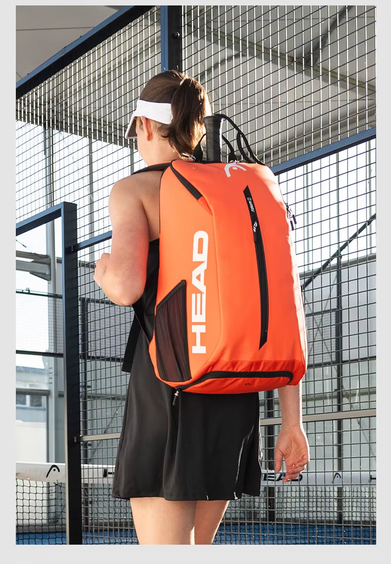 Genuine  Tennis Bag Tour Team Tennis Racket Backpack Male Multifunctional Sports Bag Female Tenis Padel Racket Bag Badminton