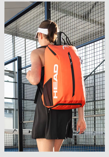 Genuine  Tennis Bag Tour Team Tennis Racket Backpack Male Multifunctional Sports Bag Female Tenis Padel Racket Bag Badminton