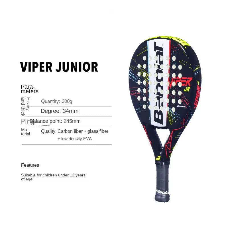 Official Universal Series Babaoli Youth Paddle Tennis Racket PADEL