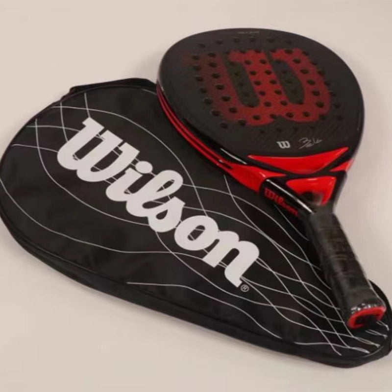 Professional Tennis Rackets Carbon Fibre Surface Diamond Shape with Eva Memory Flex Foam Core Padel Tennis Racquets