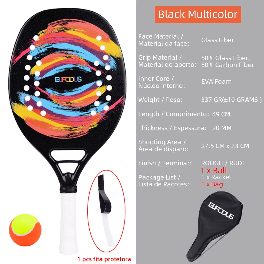 High Quality 3K Carbon Tennis Racket 