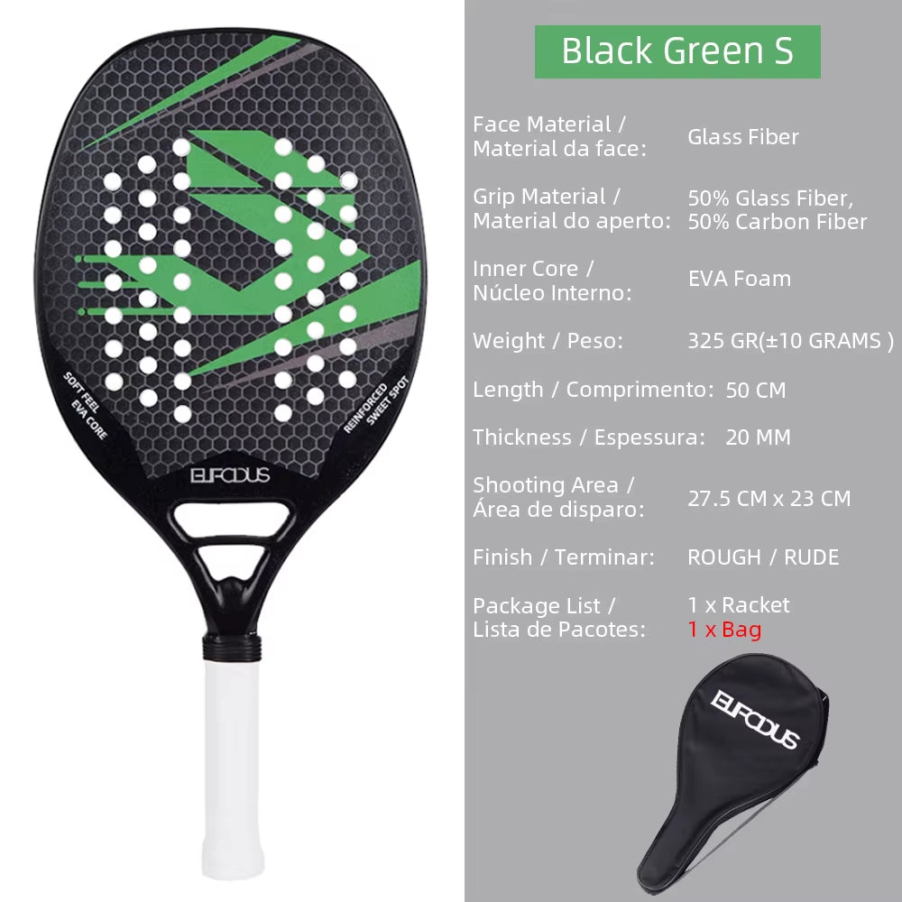 High Quality 3K Carbon Tennis Racket 