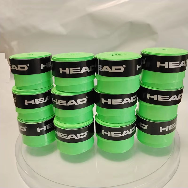 12 Pieces Original  Overgrip anti Slip Tennis Racket Sweatband Grips Padel Shock Absorption Grip Tape Training Accessories