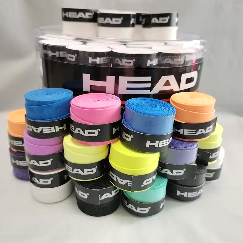 12 Pieces Original  Overgrip anti Slip Tennis Racket Sweatband Grips Padel Shock Absorption Grip Tape Training Accessories
