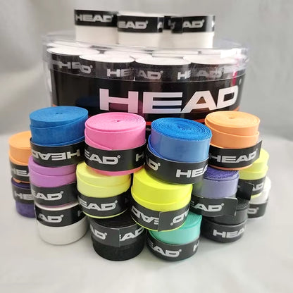12 Pieces Original  Overgrip anti Slip Tennis Racket Sweatband Grips Padel Shock Absorption Grip Tape Training Accessories