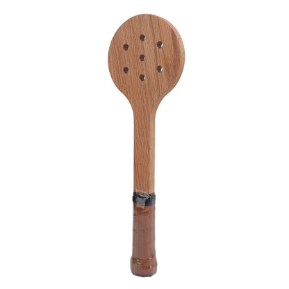 Tennis Pointer Wooden Tennis Spoon Dessert Tennis Rackets Batting Accurately Hit