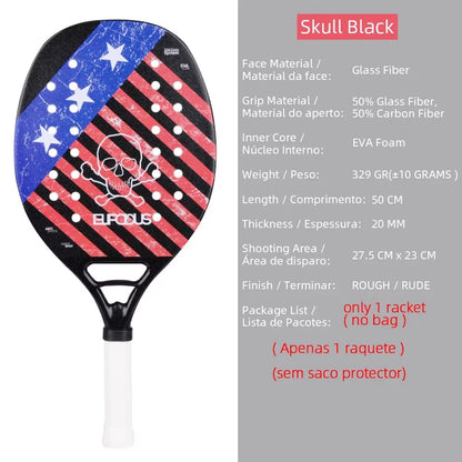High Quality 3K Carbon Tennis Racket 