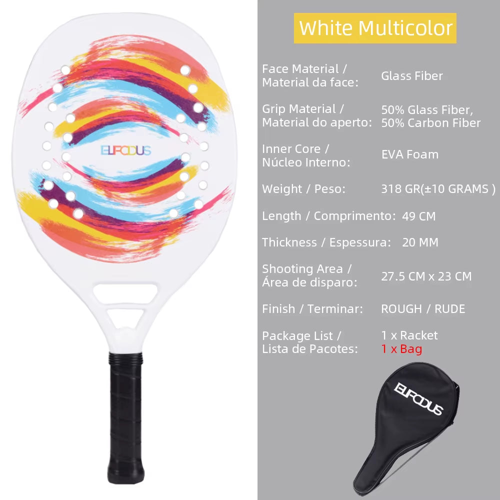 High Quality 3K Carbon Tennis Racket 