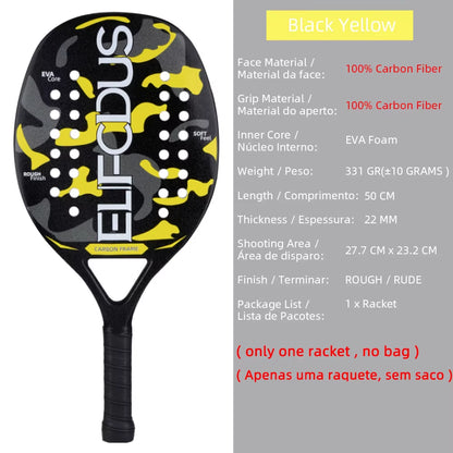 High Quality 3K Carbon Tennis Racket 