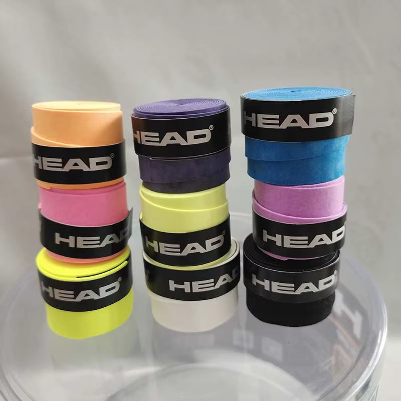 12 Pieces Original  Overgrip anti Slip Tennis Racket Sweatband Grips Padel Shock Absorption Grip Tape Training Accessories
