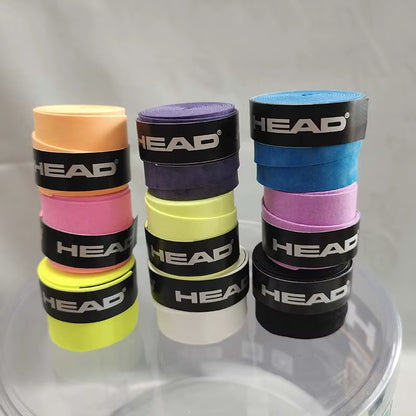 12 Pieces Original  Overgrip anti Slip Tennis Racket Sweatband Grips Padel Shock Absorption Grip Tape Training Accessories