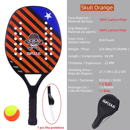 High Quality 3K Carbon Tennis Racket 