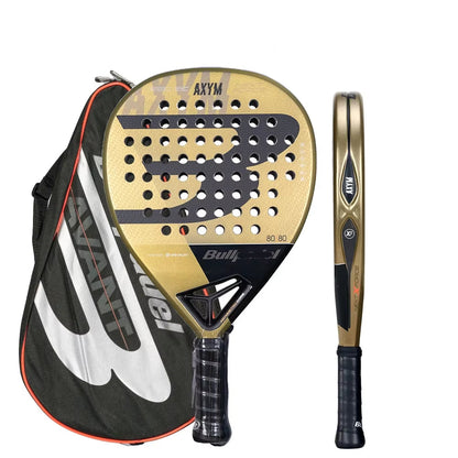 Bullpadel TENNIS PADDL IONIC AXYM POWER23 Shockp Tennis Racket Fiber Racquet 375G Fast Control Tennis Balance Padel Bull