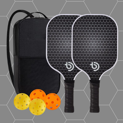 Honeycomb Core Pickleball Racket Set