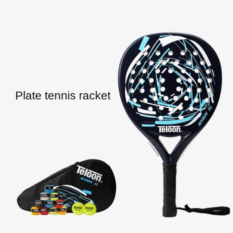 Plate Tennis Tacket All Carbon Fiber Cage Tennis Racket PADDLE REVOLVE