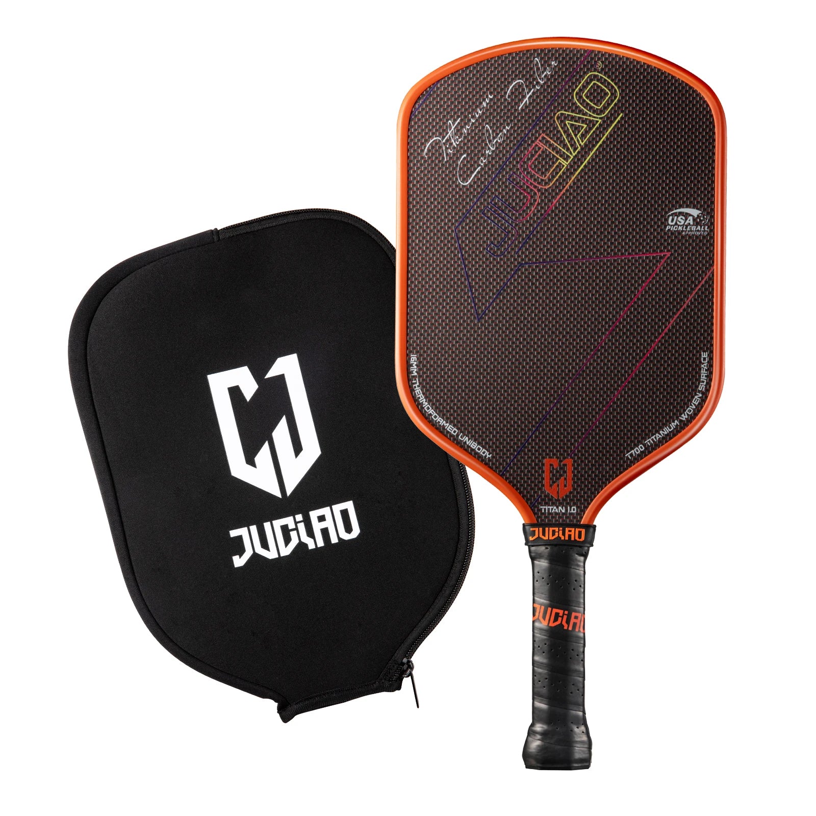 Titanium Woven Surface Pickleball Paddle 