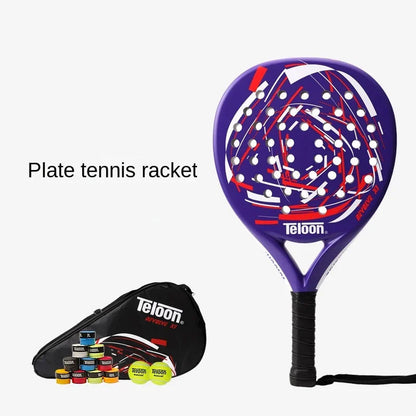 Plate Tennis Tacket All Carbon Fiber Cage Tennis Racket PADDLE REVOLVE