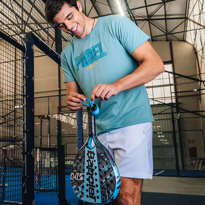 Full Carbon Professional Advanced Series Babaoli Plate Tennis Racket PADEL AIR