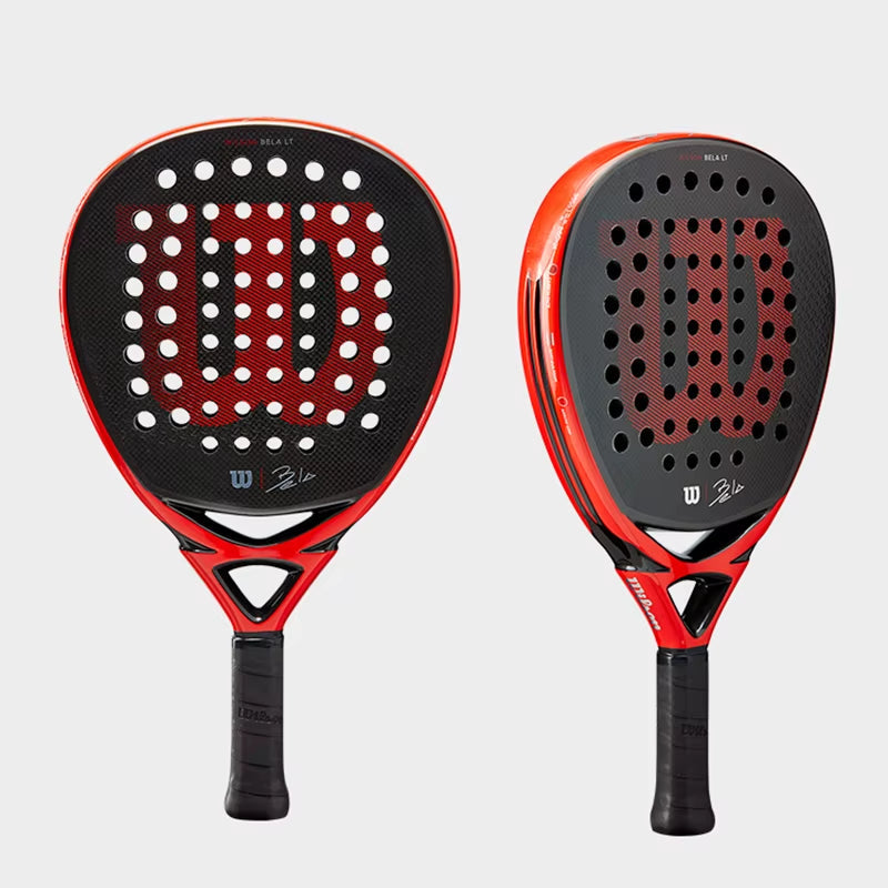 Professional Tennis Rackets Carbon Fibre Surface Diamond Shape with Eva Memory Flex Foam Core Padel Tennis Racquets