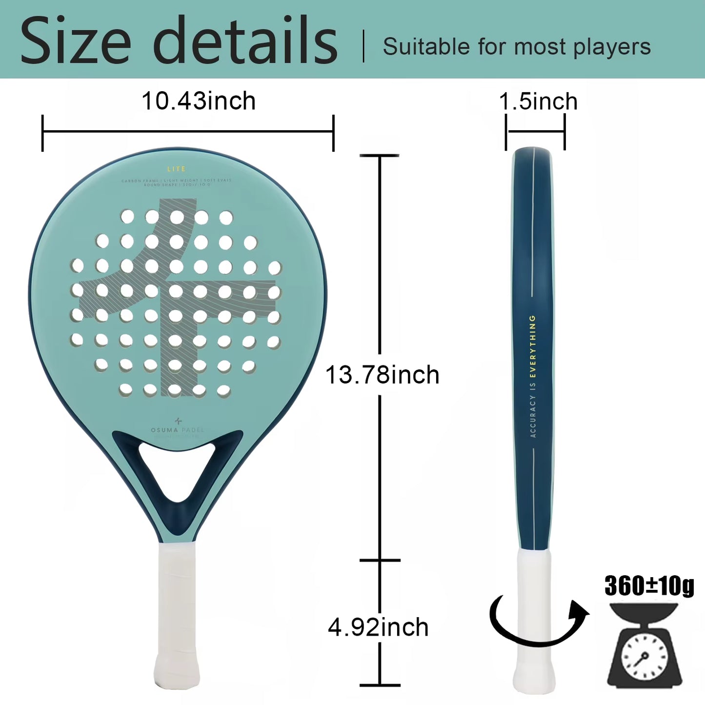 Paddle Tennis Racquet 