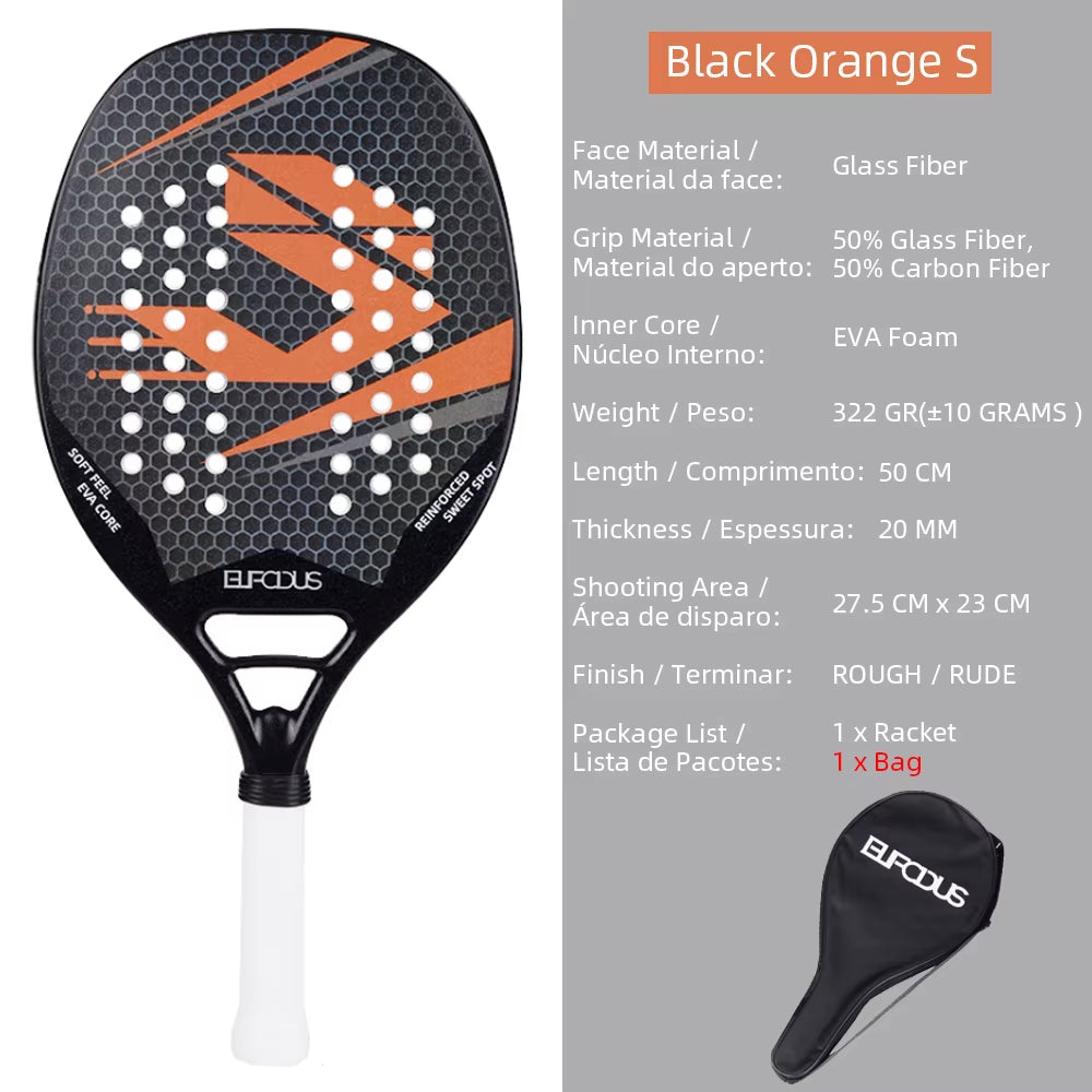 High Quality 3K Carbon Tennis Racket 
