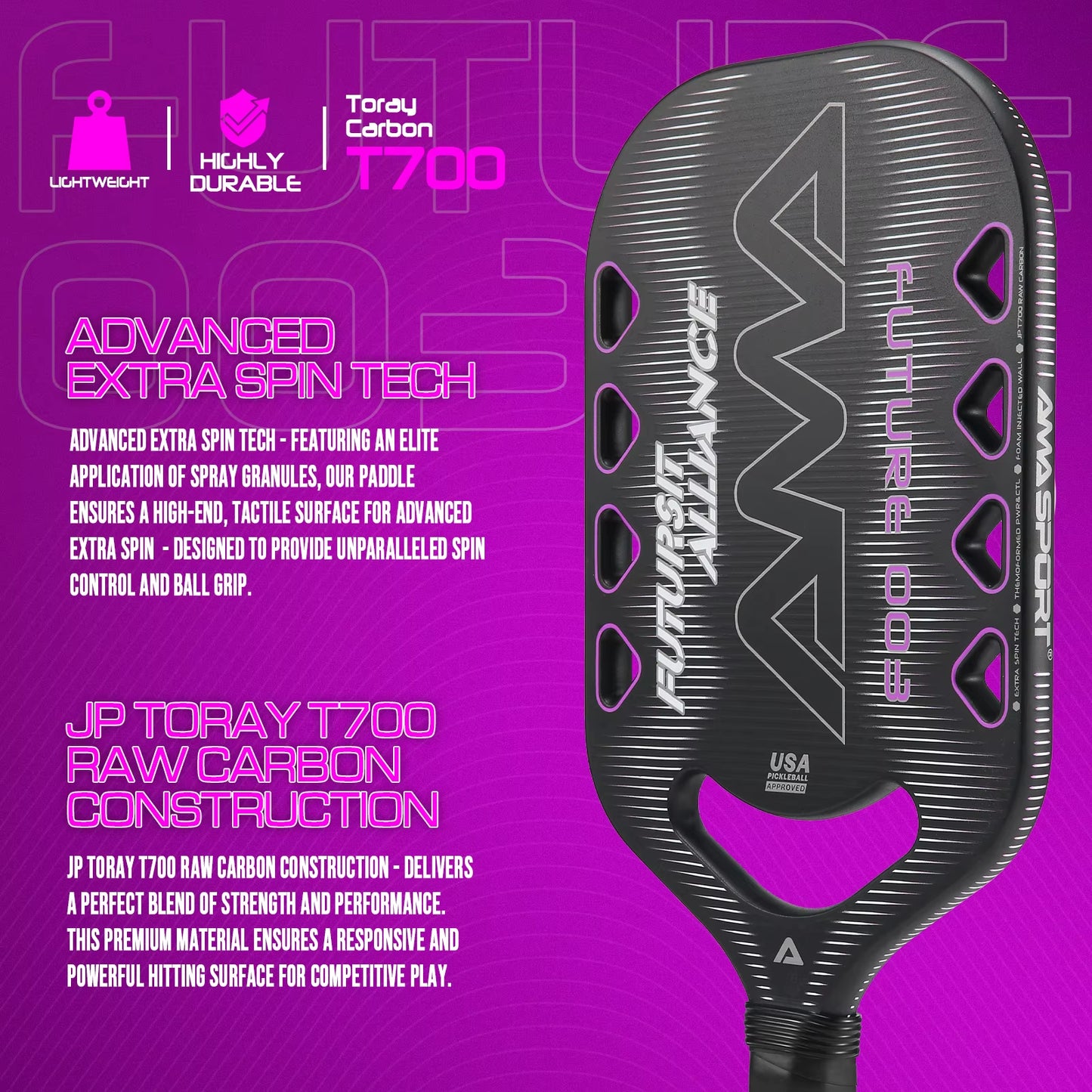 Themoformed Pickleball Racket
