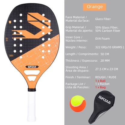 High Quality 3K Carbon Tennis Racket 