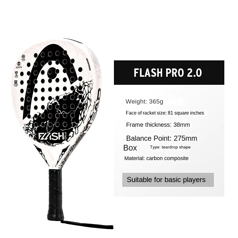 High Quality  Padel Flash Racket Padel Tenis Raquete