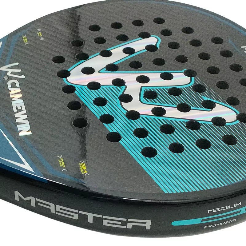 3K Carbon Fiber Padel Racket Paddle Racket EVA Elastic Memory Foam Beach Tennis Racket Carbon Fiber Padel Racket 2024 the New