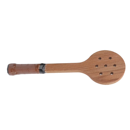 Tennis Pointer Wooden Tennis Spoon Dessert Tennis Rackets Batting Accurately Hit