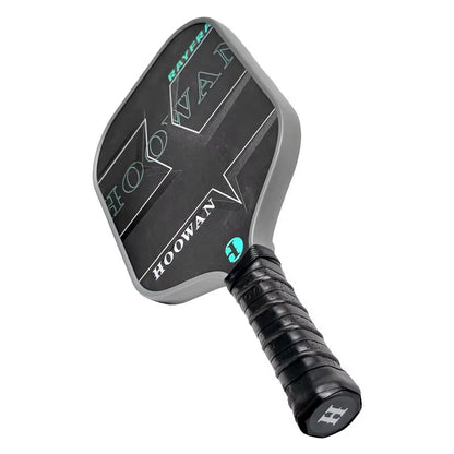 RAYFRA Pickleball Paddle Set of 2 Full Carbon Pickleball Rackets, 4 Outdoor Durable Balls & 1 Portable Paddle Case Bag